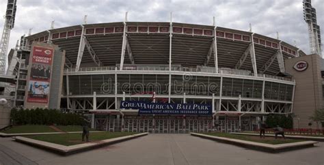 Great American Ball Park In Cincinnati Editorial Photo Image Of