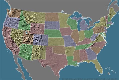 Basemaps And Atlases Of The Us And Beyond Nau Dr Lew