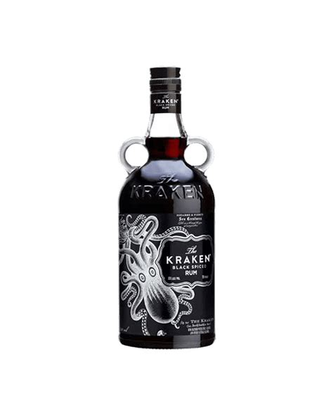 Kraken Black Label Spiced Rum 750 Ml Shots Box