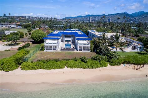 Prestigious Beachfront Estate Hawaii Luxury Homes Mansions For Sale