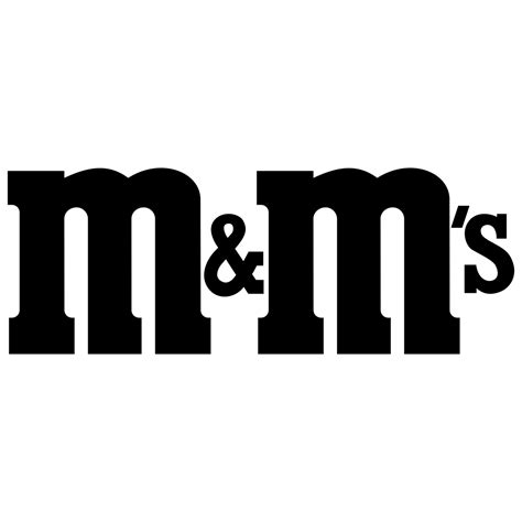 Mandms Logo Black And White Brands Logos