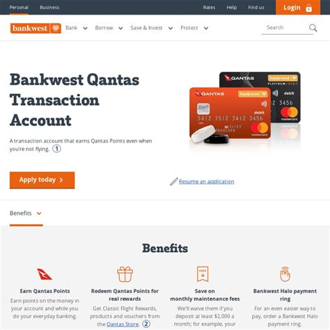 Looking for a credit card to let you earn qantas points? Open Bankwest Qantas Transaction Account Receive 10k Points with 10 Eligible Transaction in ...