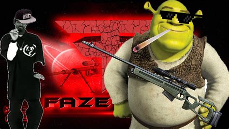 Shrek Fights Mlg Faze Clan Quick Scopes Only Youtube