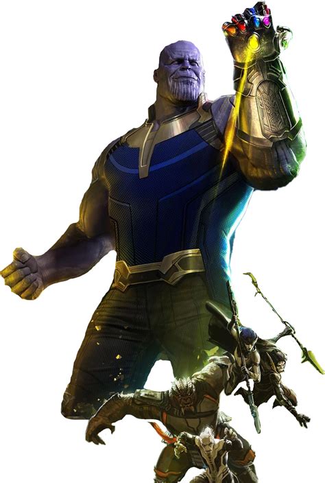 Avengers Infinity War Thanos Png Clipart Large Size Png Image Pikpng