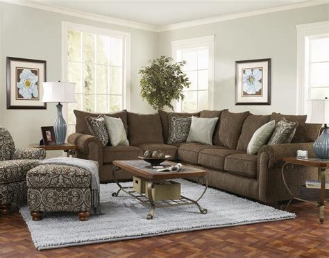 Sectional Sofa By Corinthian Brown Living Room Decor Living Room