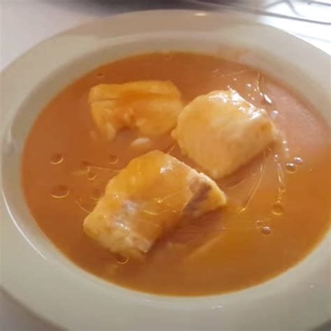 Sopa de pescado de la abuela fácil rápida y barata en 10 minutos