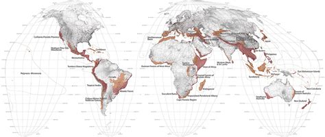Envirographs Protecting Global Biodiversity Hotspots Map 1