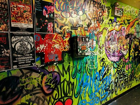 Hd Wallpaper Punk Rock Graffiti Multi Colored Creativity Art And