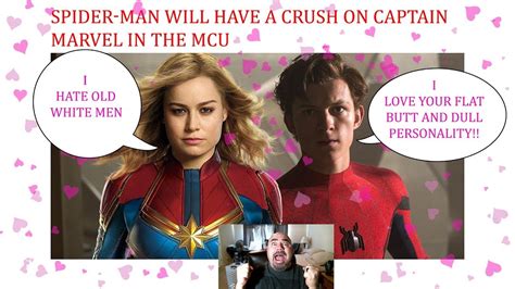 Spider Man Captain Marvel Crush In The New Mcu Brie Larson And Tom