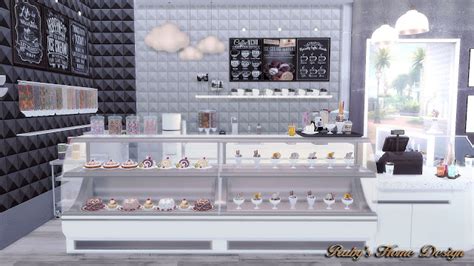 My Sims 4 Blog Sweet Ice Cream Shop And Object Recolors By Ruby Red