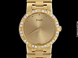Piaget Dancer Ladies Bracelet Watch - 18K Gold & Original Factory Piag ...