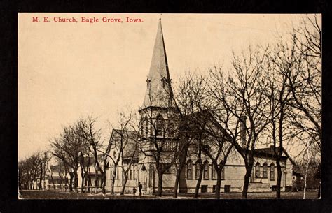 Eagle Grove M E Church Methodist Carte Postale Ancienne Et Vue