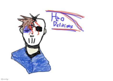 H2o Delirious ← A Fan Art Speedpaint Drawing By Greenscreen Queeky