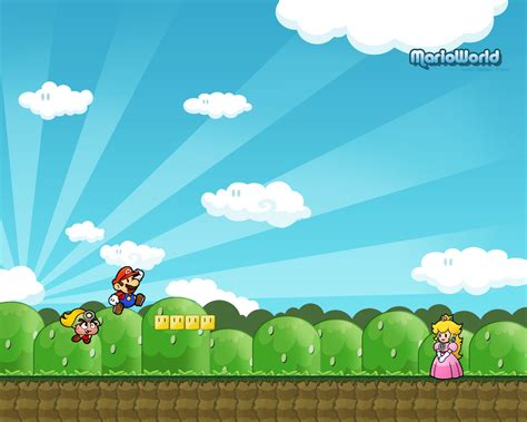 Mario Backgrounds Wallpapersafari