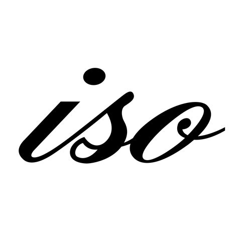Iso Logo Png Transparent And Svg Vector Freebie Supply