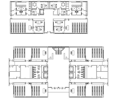 【architecture Cad Projects】schoolsuniversity Design Cad Blocksplans