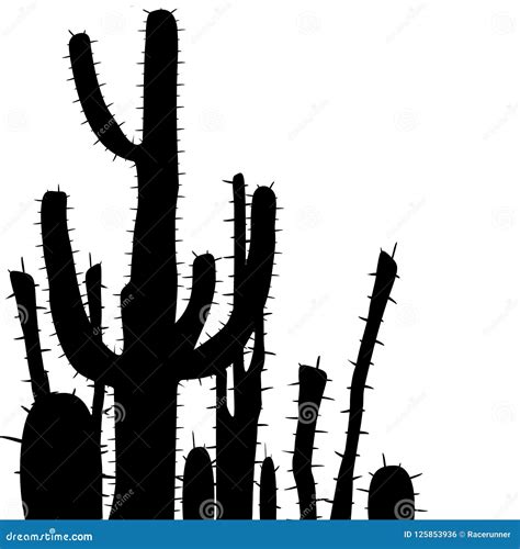 Saguaro Cactus Cartoon Vector 4291555