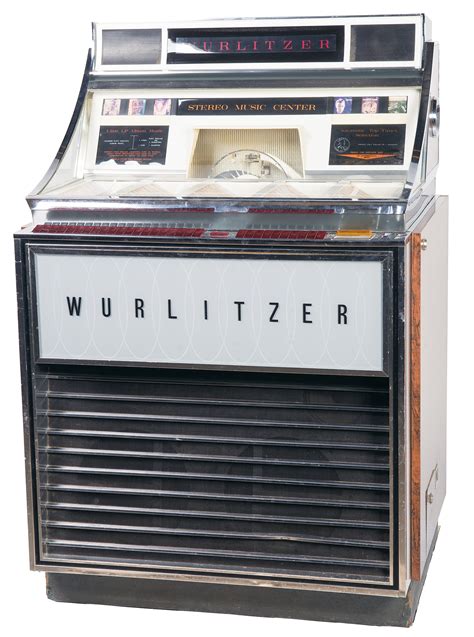 Wurlitzer Model 3000 Stereo Jukebox With Extra Records Rock Island