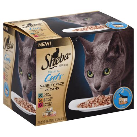 Sheba Premium Cuts Cat Foods Variety Pack Shop Cats At H E B