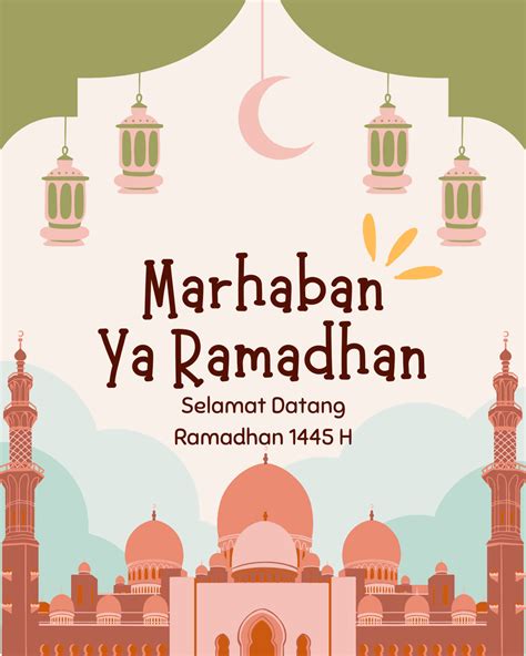 Unik Tulisan Marhaban Ya Ramadhan Untuk Pawai 2024 Ini Poster Ramadhan