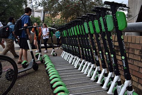 20 Places To Park Your Electric Scooters On Campus The Daily Texan