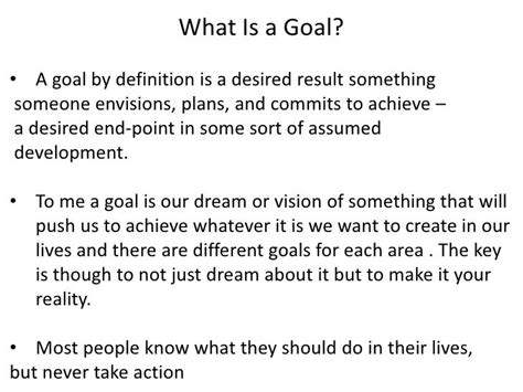 How To Set Goals In Life