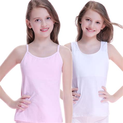 Girls Vest Sling Style Little Girl Cotton Underwear Students Children