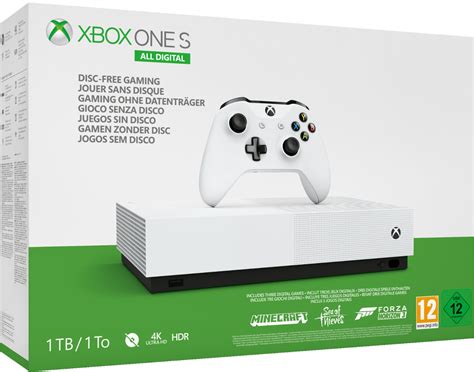 Microsoft Xbox One S 1tb All Digital Edition Ab 55904