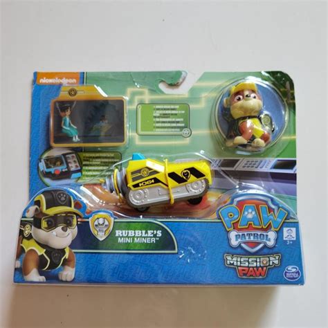 Paw Patrol Mission Paw Rubbles Mini Miner Hobbies And Toys Toys