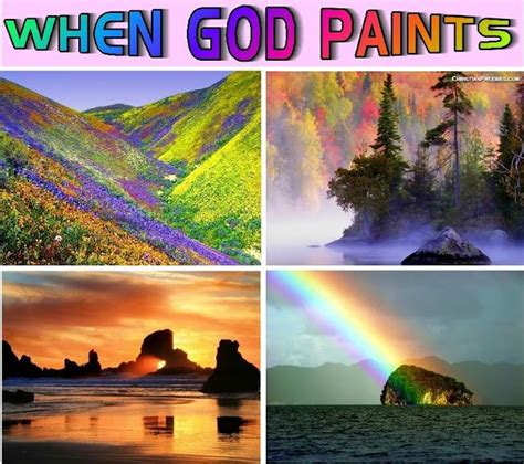 God Is Amazing Gods Promise Nature Artists Human Species Things To