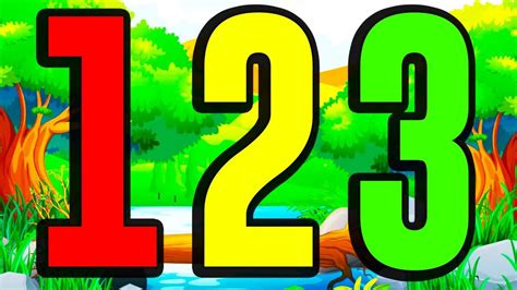 123 Numbers Song For Kids Nursery Song For Kids 123 Numbers Song