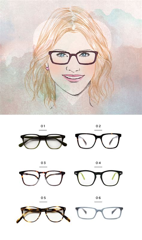 The Most Flattering Glasses For Your Face Shape Heart Face Shape Glasses For Your Face Shape