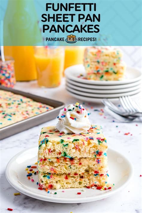 This Special Funfetti Sheet Pan Pancake Literally Bakes Itself Meaning