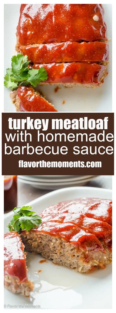 Let cool for 15 minutes. Turkey Meatloaf with Homemade Barbecue Sauce in 2020 (With images) | Turkey burger meatloaf ...