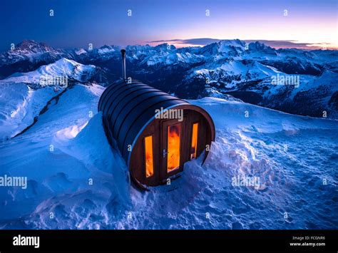 Sauna At Lagazuoi Hi Res Stock Photography And Images Alamy