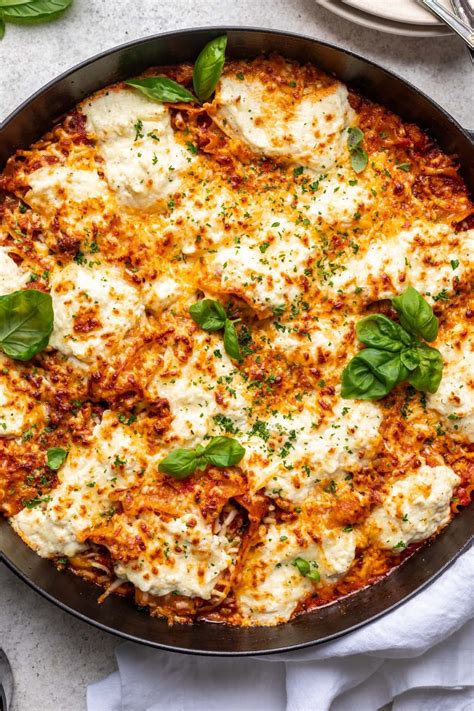 Easy Stovetop Skillet Lasagna Well Seasoned Studio