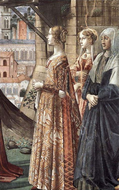 Women In Florence 1480 To 1500 The Wardrobe Renaissance Costume
