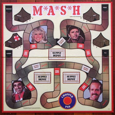 1981 Mash Mash Board Game By Mb Springfield Ma Tomsk3000