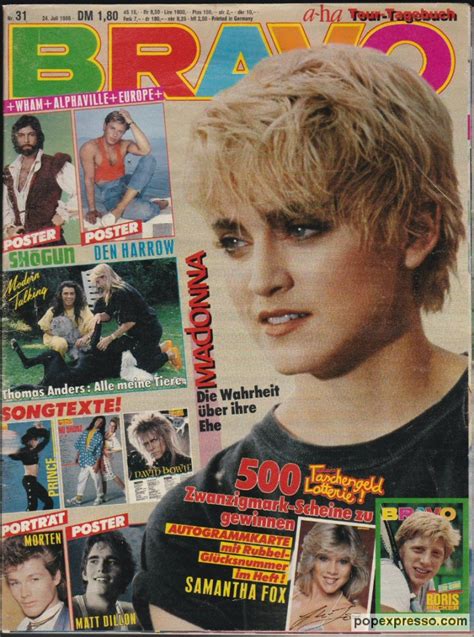 10 Fantastic Bravo Magazine Covers From 1986 Pop Expresso EroFound
