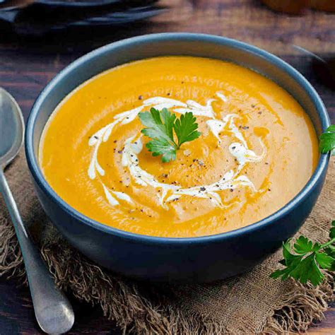 Curried Carrot Soup With Tofu Non Dairy Creamy Vegan Soup