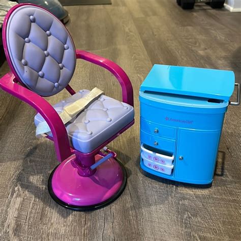 American Girl Toys American Girl Doll Hair Salon And Chair Poshmark