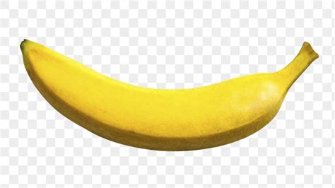 Organic Banana Png Clipart Yellow Free PNG Rawpixel