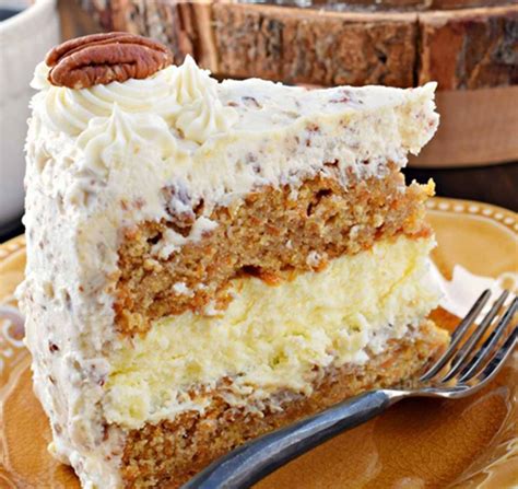 This Carrot Cake Cheesecake Cake Is Perfection Daily