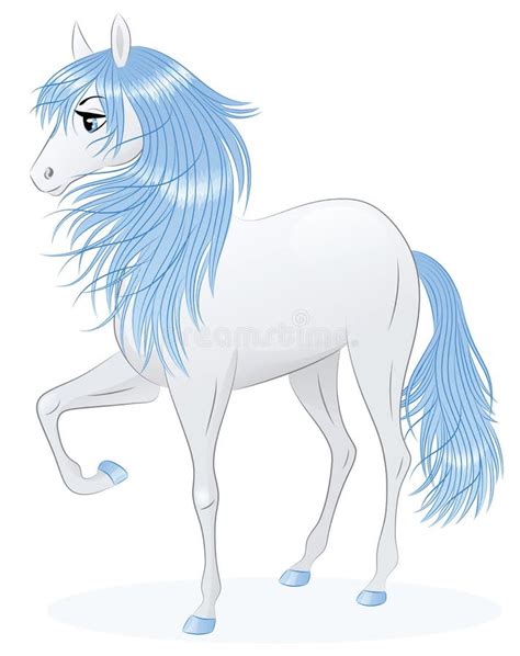 Unicorn Horse Stock Illustration Illustration Of Forest 32370566