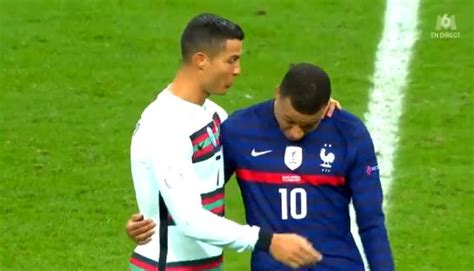 Fans of lionel messi reacted angrily on social media after kylian mbappe described cristiano ronaldo as his idol after france's uefa. Kylian Mbappe Cristiano Ronaldo video