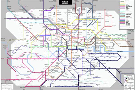 London Underground Map Dplarge