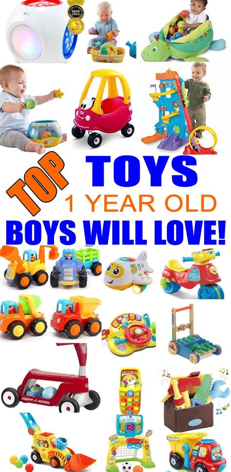 Top Toys For 1 Year Old Boys! Best toy suggestions for gifts & presents