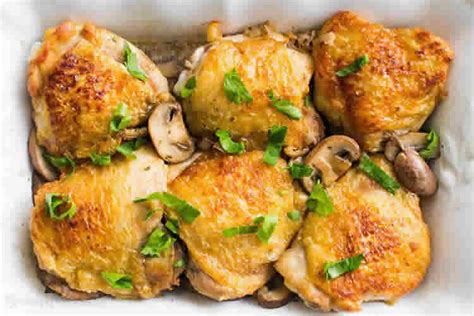 Cuisses De Poulet Avec Champignons Au Cookeo Recette Cookeo