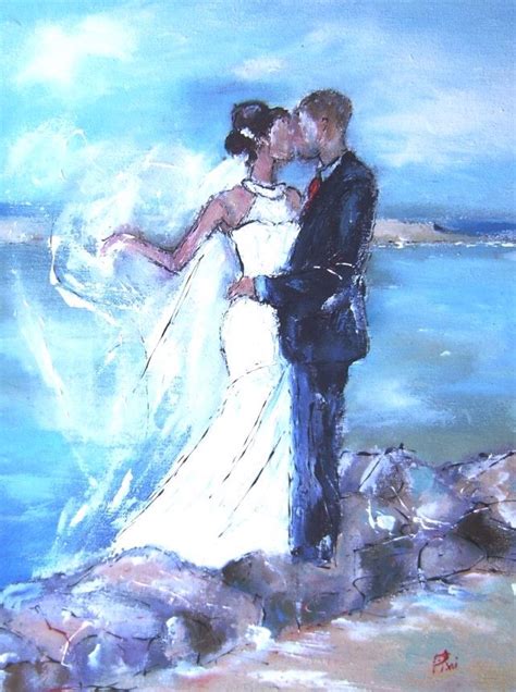 Custom Personalised Wedding Artwork Paintings From Your Etsy