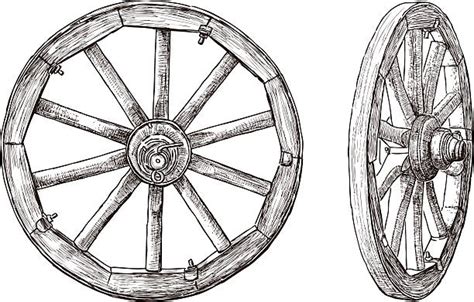 Wood Wheel Illustrations Royalty Free Vector Graphics And Clip Art Istock